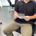 マウスシールドの配布と販売をまた始めました
